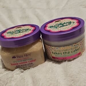 Tree Hut Birthday Cake Shea Sugar Scrub and Body Butter
